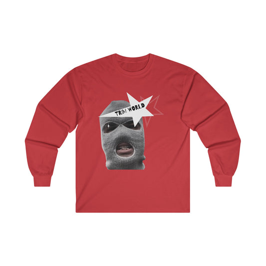 Ski mask long sleeve tee