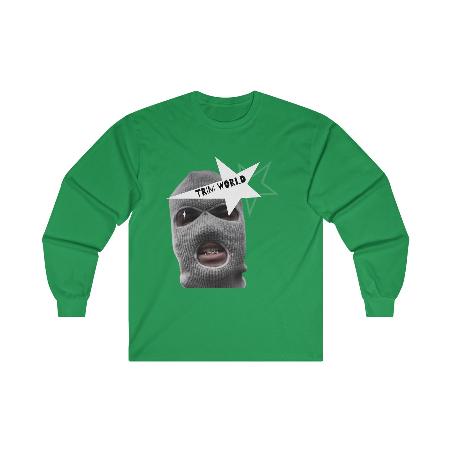 Ski mask long sleeve tee