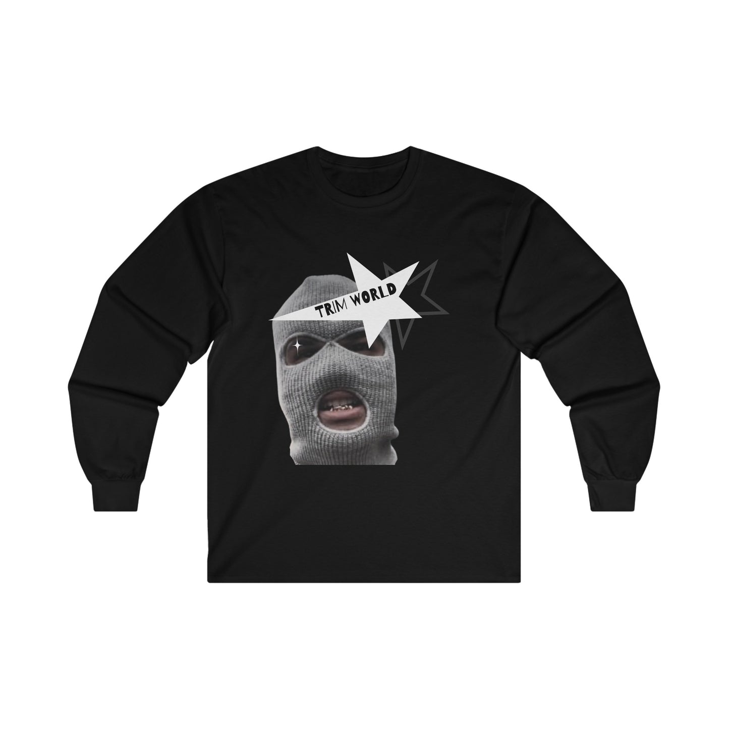 Ski mask long sleeve tee