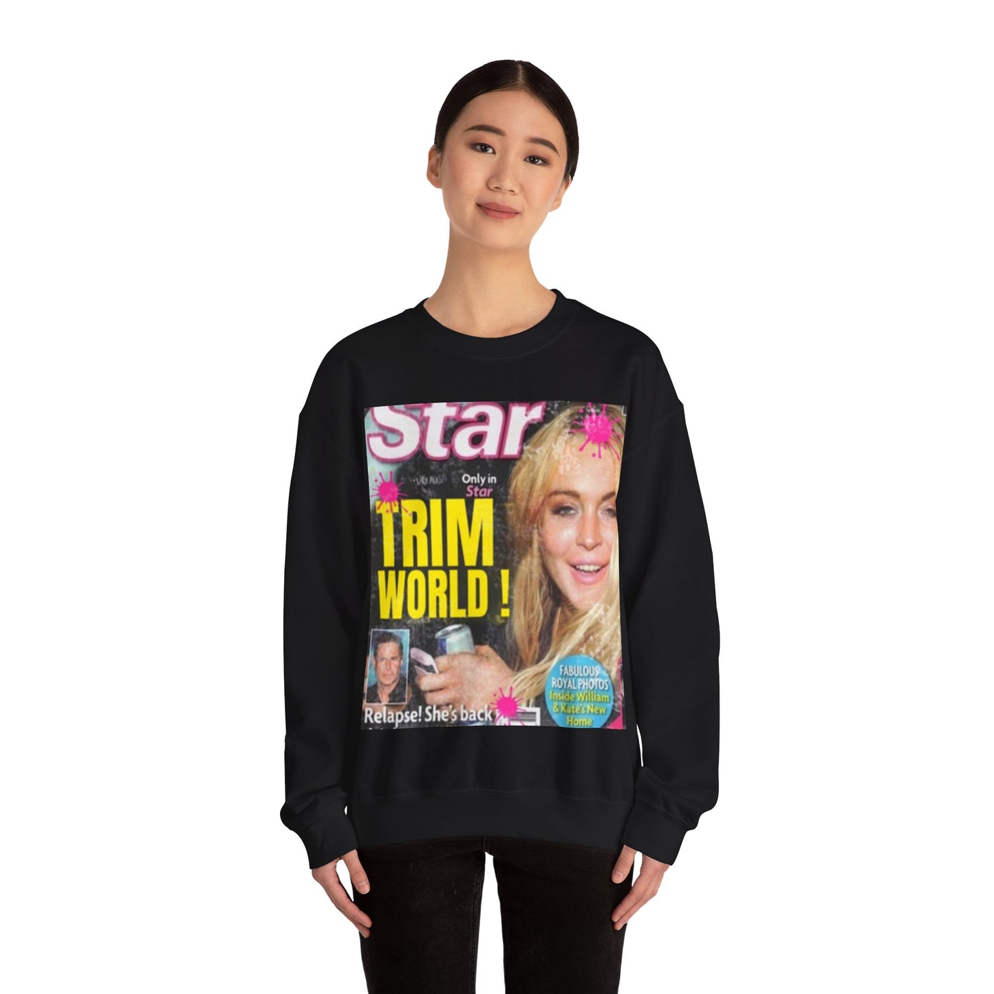 Magazine cover sweatshirt